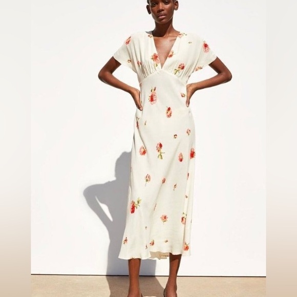 Zara floral maxi dress - Picture 6 of 7